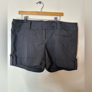 Torrid Pinstripe Short Size 18